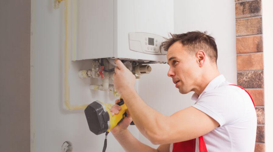 Professional water heater repair in Lillian, TX